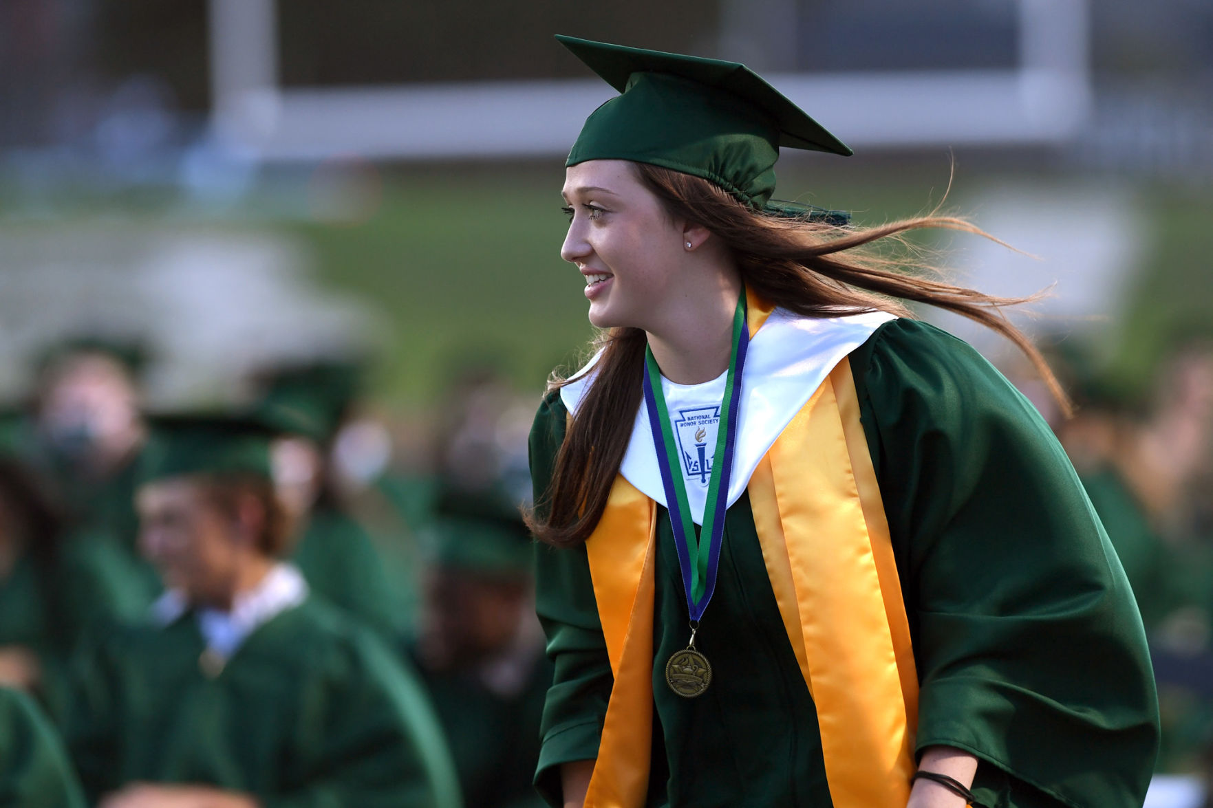 Rudder HS graduation